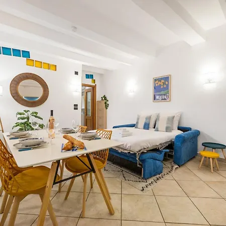 Le Palme Hyper Centre Zone Pietonne Proche Plages Commerces Apartmán Menton